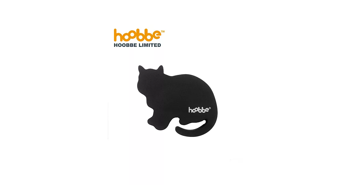 HOOBBE-趣味聲音杯墊(深灰貓)