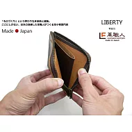 LF革職人 ● LIBERTY 零錢包/錢包棕色