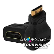 高品質 Mini HDMI(公) 轉 HDMI(母) 轉接頭