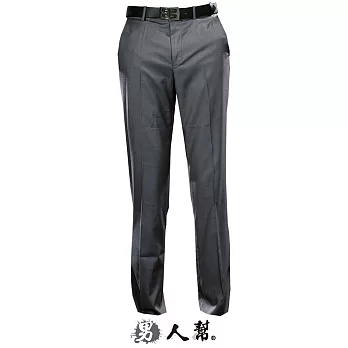 【男人幫】K0425*【雅痞型男成熟風灰色條紋西裝褲】灰色 S號