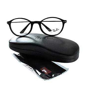 【Ray Ban 雷朋】雷朋光學眼鏡經典熱賣款/亮黑(5307D-2000)質感黑