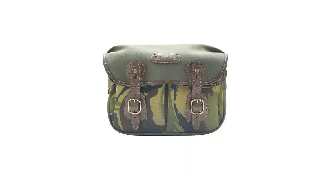 白金漢 Billingham Hadley Small Bag 相機側背包/綠色迷彩/巧克力色