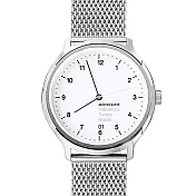 MONDAINE 瑞士國鐵設計系列腕錶-米蘭帶/40mm