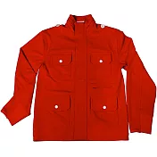 『摩達客』美國LA設計品牌【Suvnir】紅色立領外套S-1