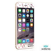 【X-doria】Hello Kitty Paints iPhone6 4.7吋保護軟膜-美媛凱蒂系列高貴紅