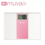 muva繽紛樂電子體重計(櫻花粉)