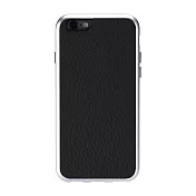 Just Mobile AluFrame Leather™ iPhone 6 精緻鋁框真皮手機殼-黑色
