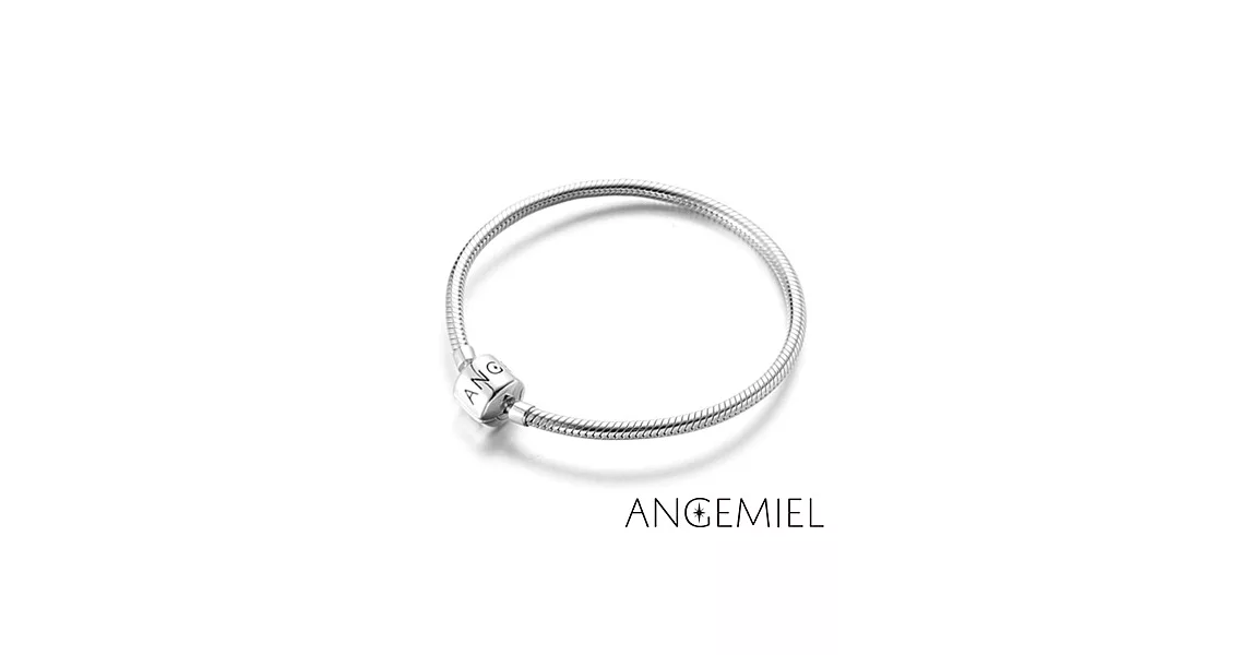 Angemiel安婕米 義大利珠飾 925純銀手鍊17cm