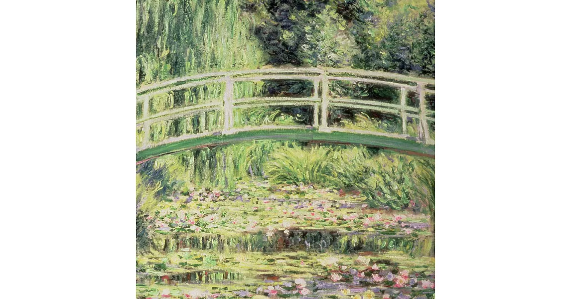 莫內 睡蓮.綠色的和諧-30*30cm