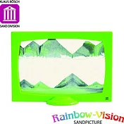 ​【Rainbow-Vision】水砂畫-彩虹之幕(screenie)-綠色​綠色
