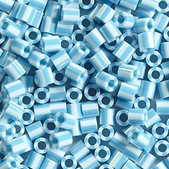 《Perler 拼拼豆豆》1000顆補充包-111號天藍條紋(特殊色)