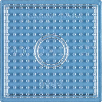 《Hama 拼拼豆豆》模型板-小正方形板(透明)