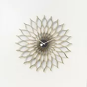 Vitra Sunflower Clock 旭日花掛鐘 (金)
