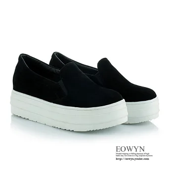 EOWYN.超人氣款時尚百搭舒適磨砂休閒平底包鞋/懶人鞋EMD00895-62/4色/34-39碼現貨+預購黑色34