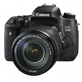 CANON 760D 18-200mm 變焦單鏡組 (中文平輸) - 加送SD32G+單眼包+防潮箱+中型腳架+強力大吹球+細毛刷+拭鏡布+高透光保護貼無