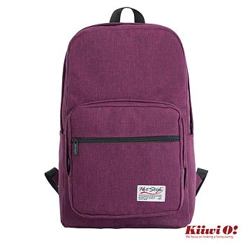 【Kiiwi O!】Basic後背包 紫色文斯
