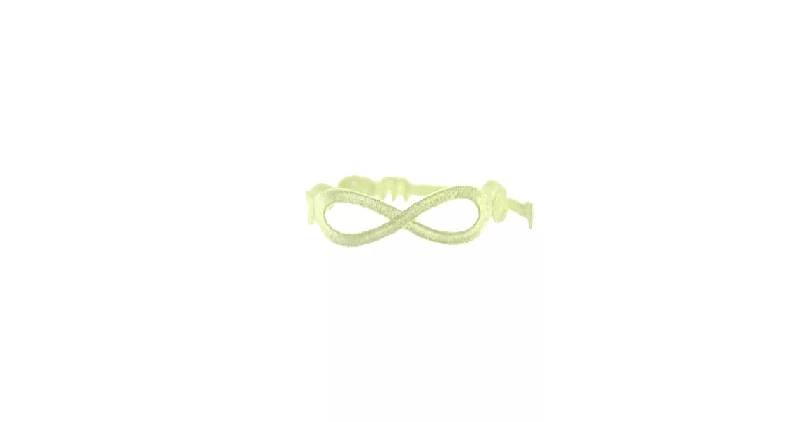 Missiu 蕾絲手環 神秘愛無限 白色