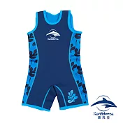 Konfidence 康飛登 Warma wetsuits 寶寶防寒衣 - 水藍棕櫚4-5歲