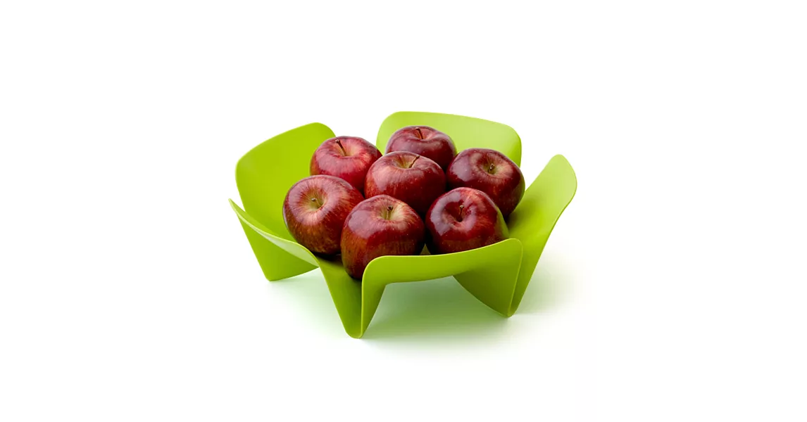 QUALY 花彩水果盤(綠)