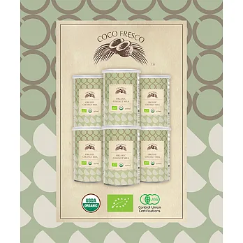 【食在安市集】COCO FRESCO:有機椰奶 六罐