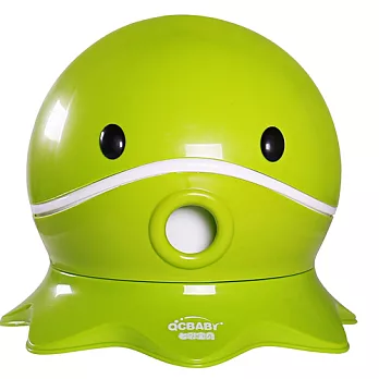 寶貝樂 可愛章魚幼兒馬桶學便器-綠色