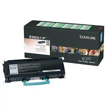 Lexmark E260A11P 原廠黑色碳粉匣
