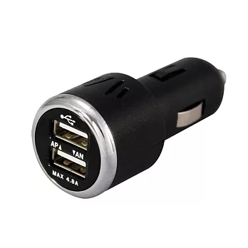 【日本YAC】4.8A快充型雙USB充電器(TP-192)