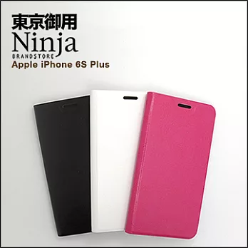 【東京御用Ninja】Apple iPhone 6S Plus（5.5吋）經典瘋馬紋保護皮套（黑色）