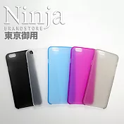 【東京御用Ninja】iPhone 6s (4.7吋) 超薄質感磨砂保護殼（霧透黑）