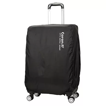 CARANY 卡拉羊 旅行箱箱套 防雨罩 保護罩 炫彩防塵套 (黑/24吋) 58-0033B