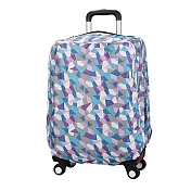 CARANY 卡拉羊 加厚材質時尚多色旅行箱專用箱套 合適多品牌 (藍色菱形/20吋) 58-0037C-D1