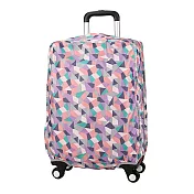 CARANY 卡拉羊 加厚材質時尚多色旅行箱專用箱套 合適多品牌 (粉色菱形/20吋) 58-0037C-D2
