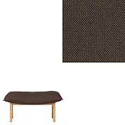 [MUJI無印良品]高椅背和室沙發用腳凳用套/棉平織/(本體需另購)/ 深棕