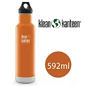 【美國Klean Kanteen】Insulated不鏽鋼保溫瓶592ml_峽谷橘