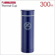 Tiamo 冰熱兩用隨手杯保溫杯(深藍色) 300cc HE5154MB