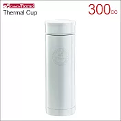 Tiamo 冰熱兩用隨手杯保溫杯(白色) 300cc HE5154W