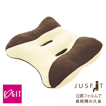 【日本COGIT】人體工學舒適透氣美臀纖體QQ美臀墊坐墊(日本限量進口) 咖啡黃BROWN