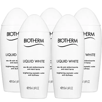 BIOTHERM 碧兒泉 極光綻白機能水(50ml)*5