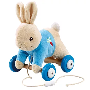 【奇哥】比得兔玩偶小車-粉藍