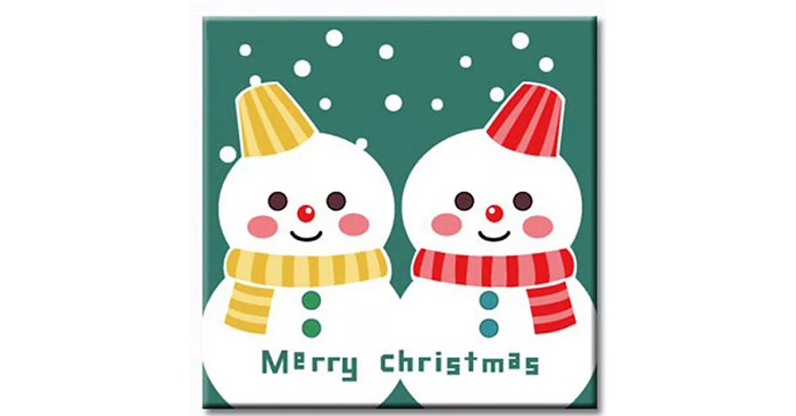 LOVIN 超萌韓版數字油畫 耶誕雪人A(05) 1幅20x20