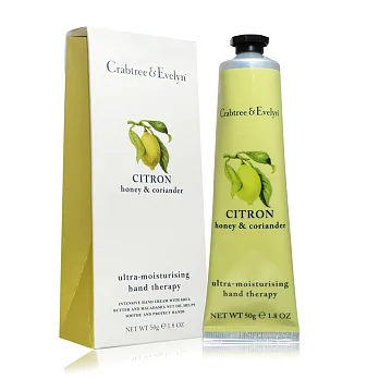 Crabtree & Evelyn 瑰珀翠 蜂蜜檸檬護手霜(50g)-軟管新包裝