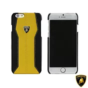 藍寶堅尼 Lamborghini iPhone 6/6S (H-D1)真皮保護殼黃