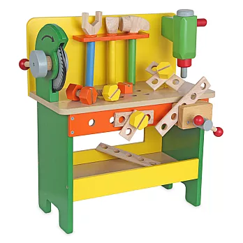 【Mentari 木製玩具】專業小工匠工具台(兒童職業扮演)