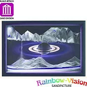 【Rainbow-Vision】水砂畫-Movie(土星)-XL