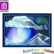 【Rainbow-Vision】水砂畫-Movie(北極光)-L