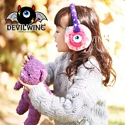 韓國DevilWing小惡魔男女童星星造型可調耳套粉色
