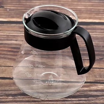 咖啡壺-600ml-塑膠手把-2入組