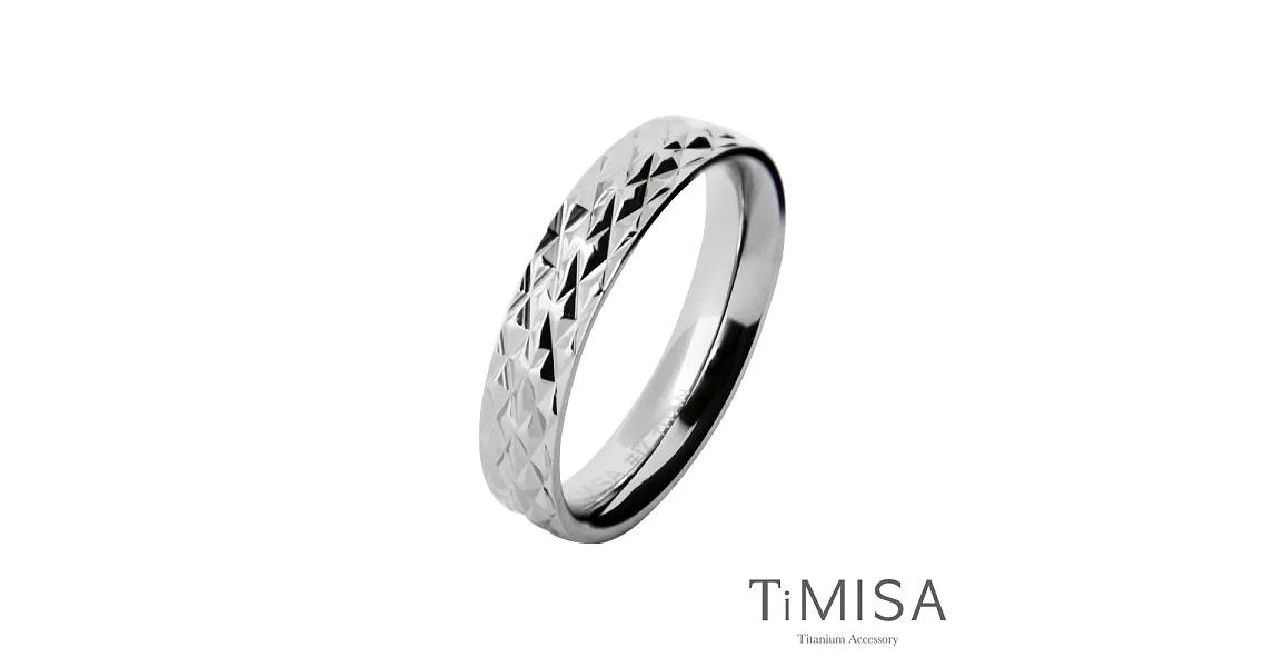 TiMISA《永恆閃耀》細版 純鈦戒指