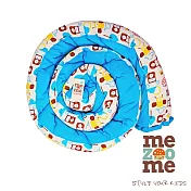 【以色列mezoome】有機棉多用途蛇圍/床圍/哺乳靠枕 (土耳其藍)