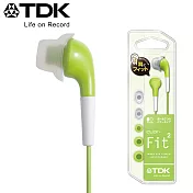 TDK CLEF- Fit2 耳塞式繽紛耳機翠綠